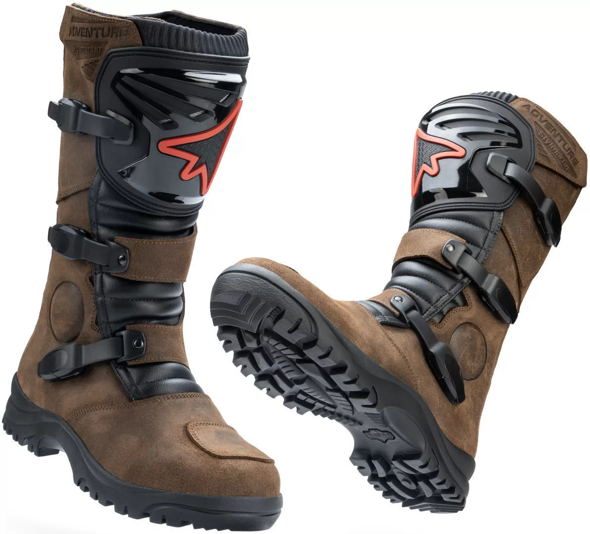 Stylmartin m. motoristični škornji OVERLANDER WP Rjava 43