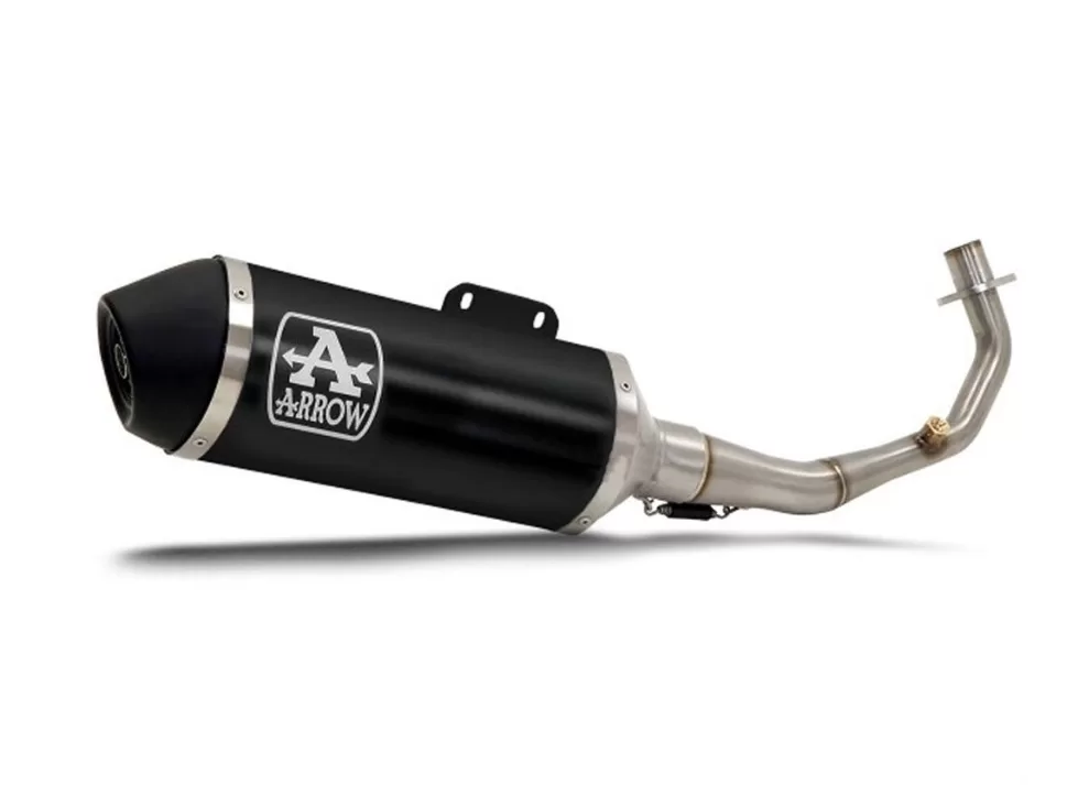 Arrow izpuh NSS125A allu dark 21+Carbon end cap+link