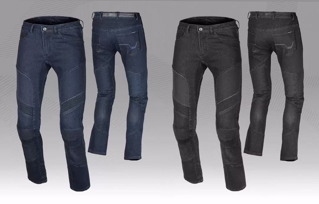 Macna motoristične hlače LIVITY Air Aramid-single layer