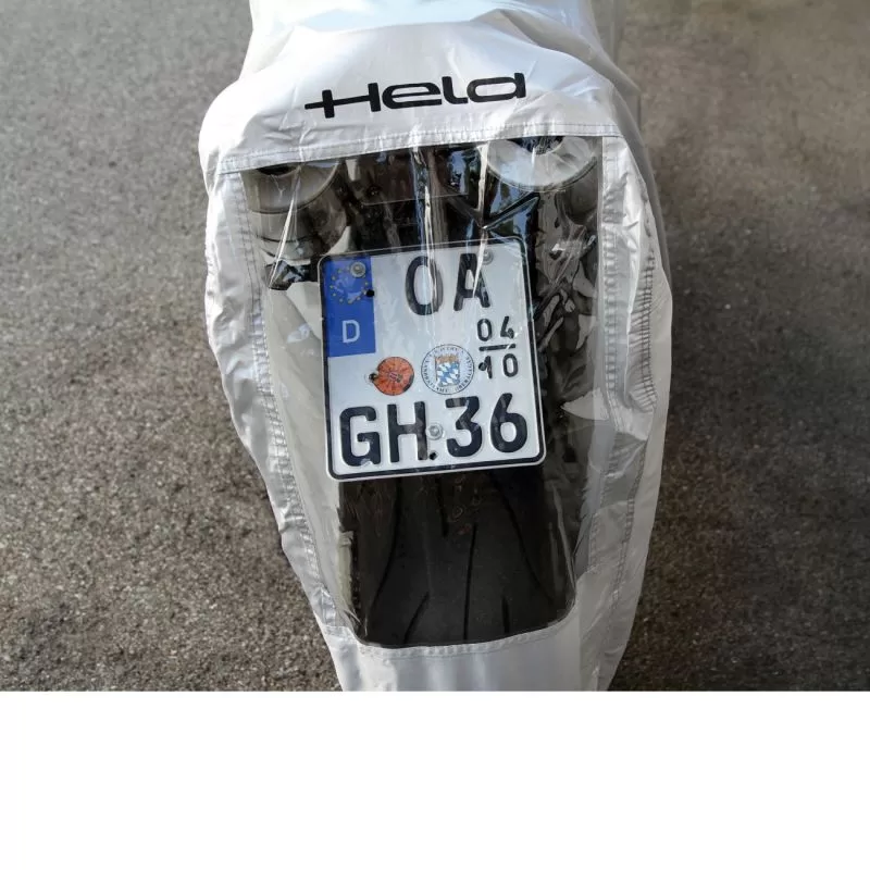 Held pokrivalo motorja Basic 2 Srebrna M