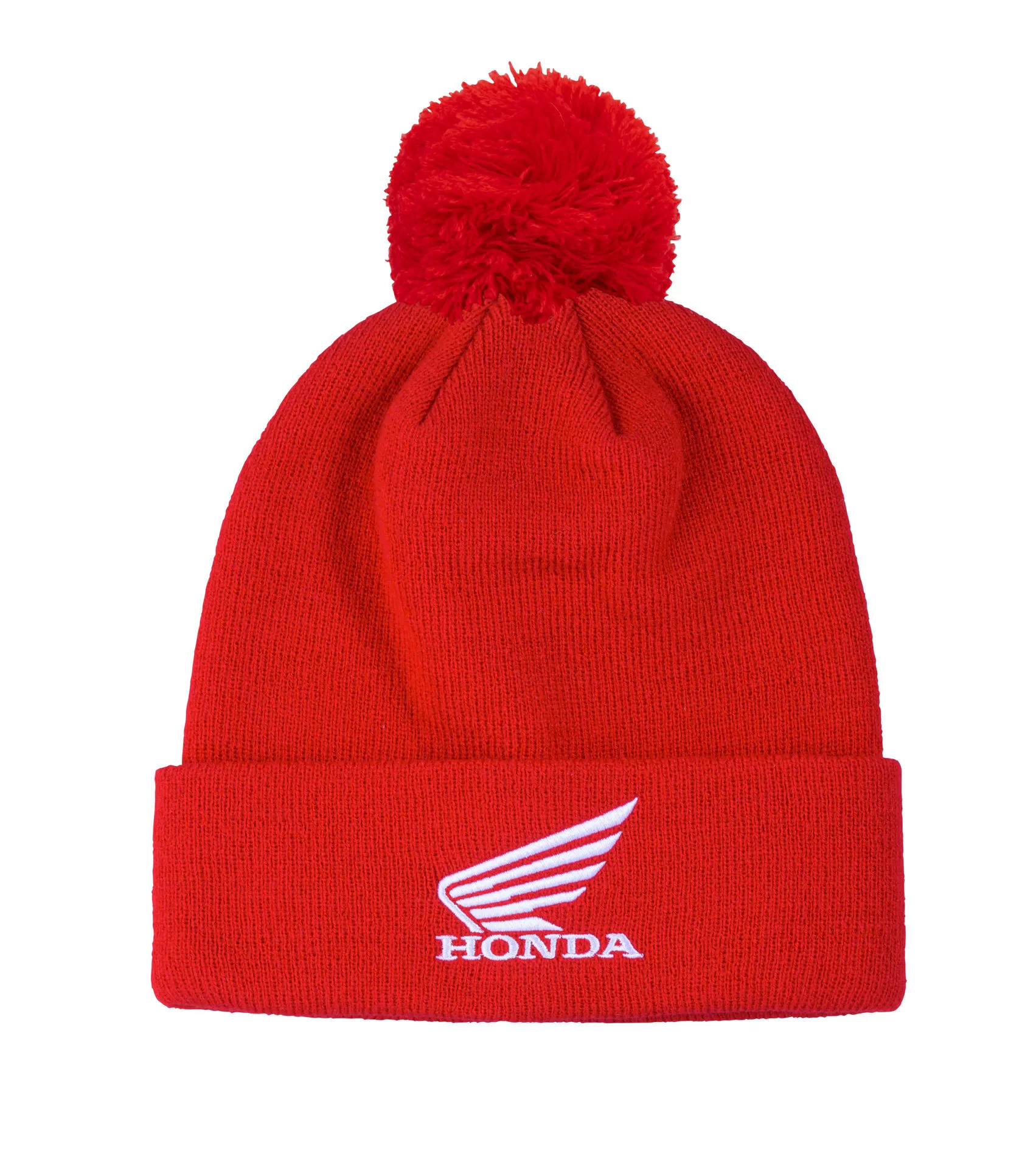 Honda Kenny kapa RACING beanie volnena s cofom Rdeča