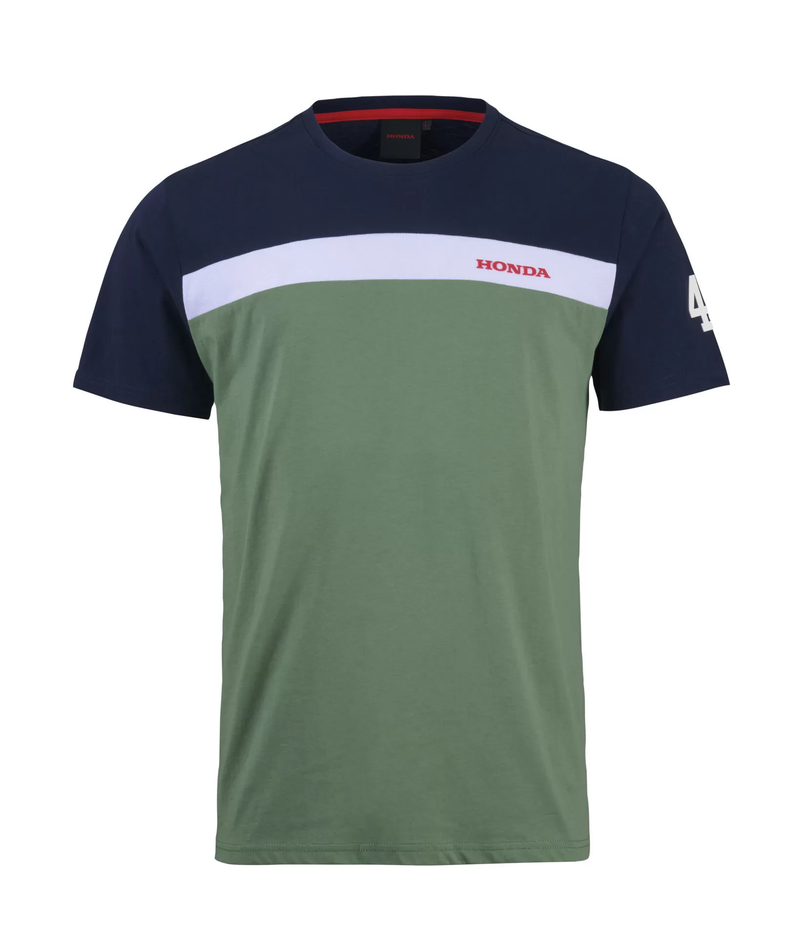 Honda Kenny m. T-Shirt College 25 Zelena/Modra/Bela L