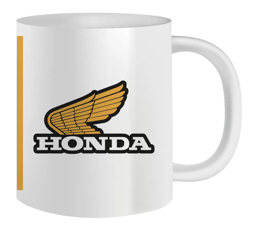Honda Kenny skodelica Vintage 24 wing Bela/Rumena