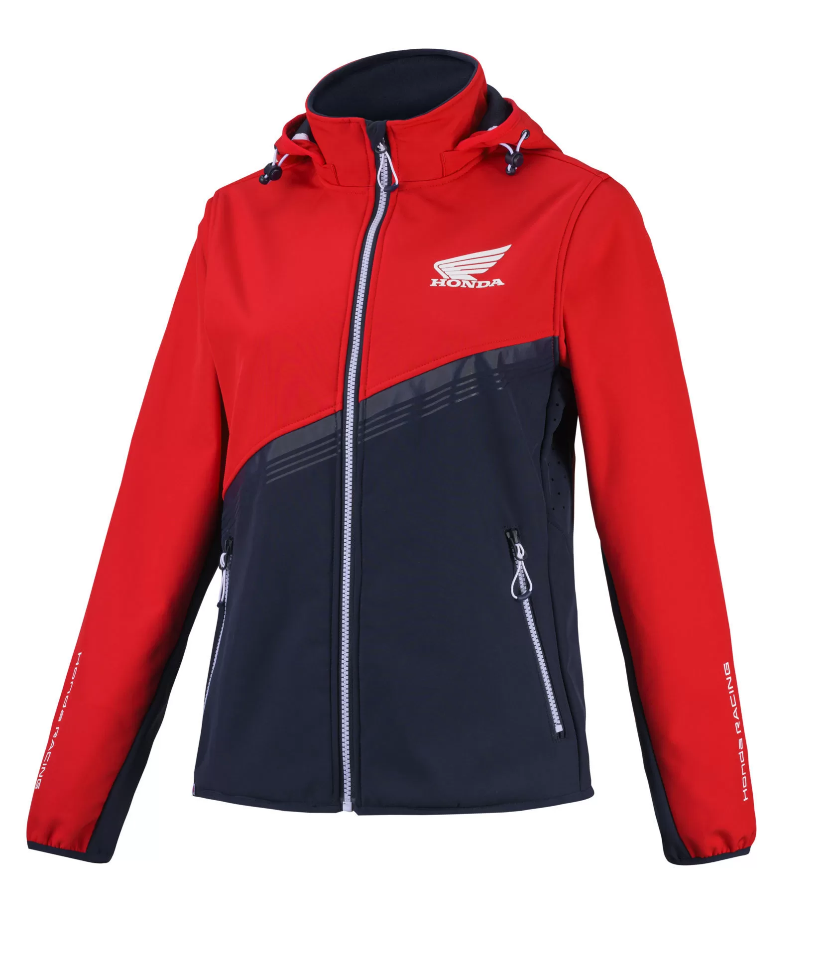 Honda Kenny ž. Softshell jakna Racing 25 Modra/Rdeča/Bela XL