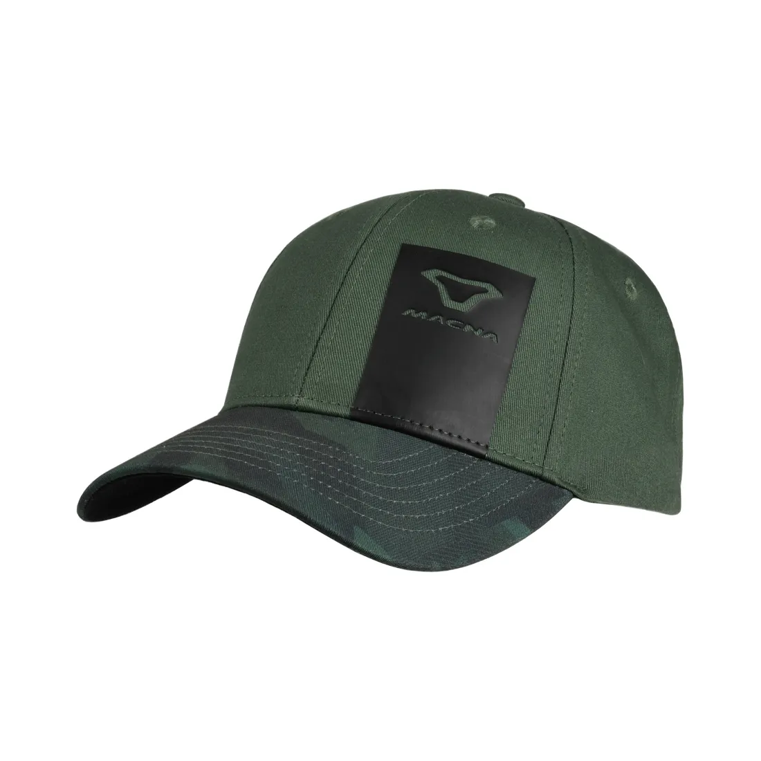 Macna kapa s šiltom STRIPE Zelena/Črna