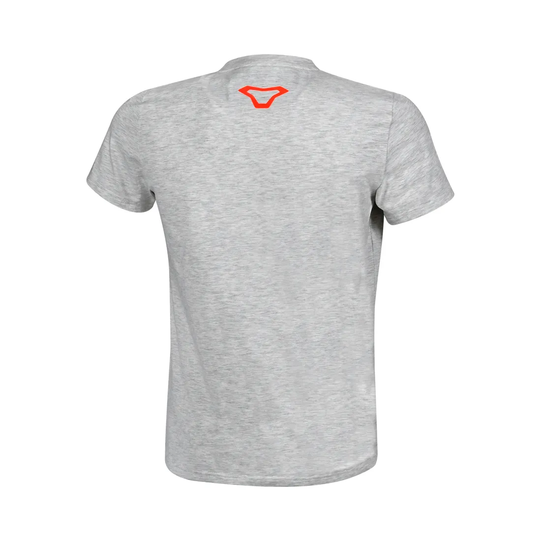 Macna m. T-Shirt LOGO Siva/Oranžna L