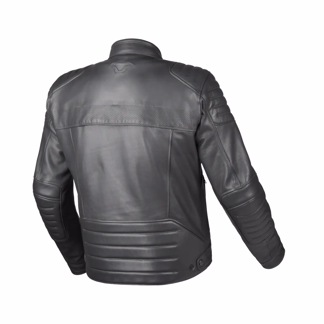 Macna m. usnjena motoristična jakna LANCE 2.0 Siva 50