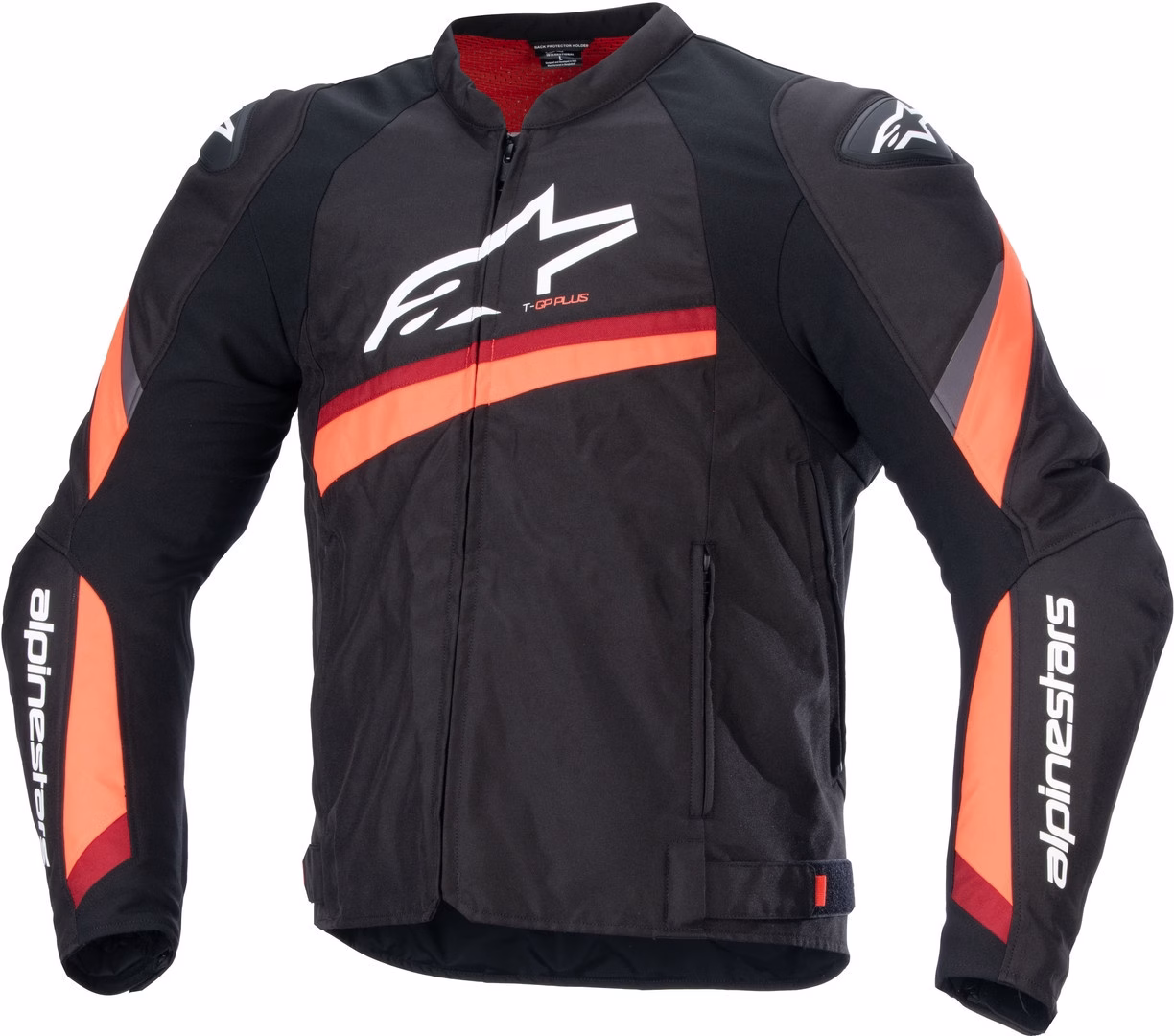 Alpinestars m. motoristična jakna T-GP PLUS R V4 Črna/Rdeča Fluo 4XL