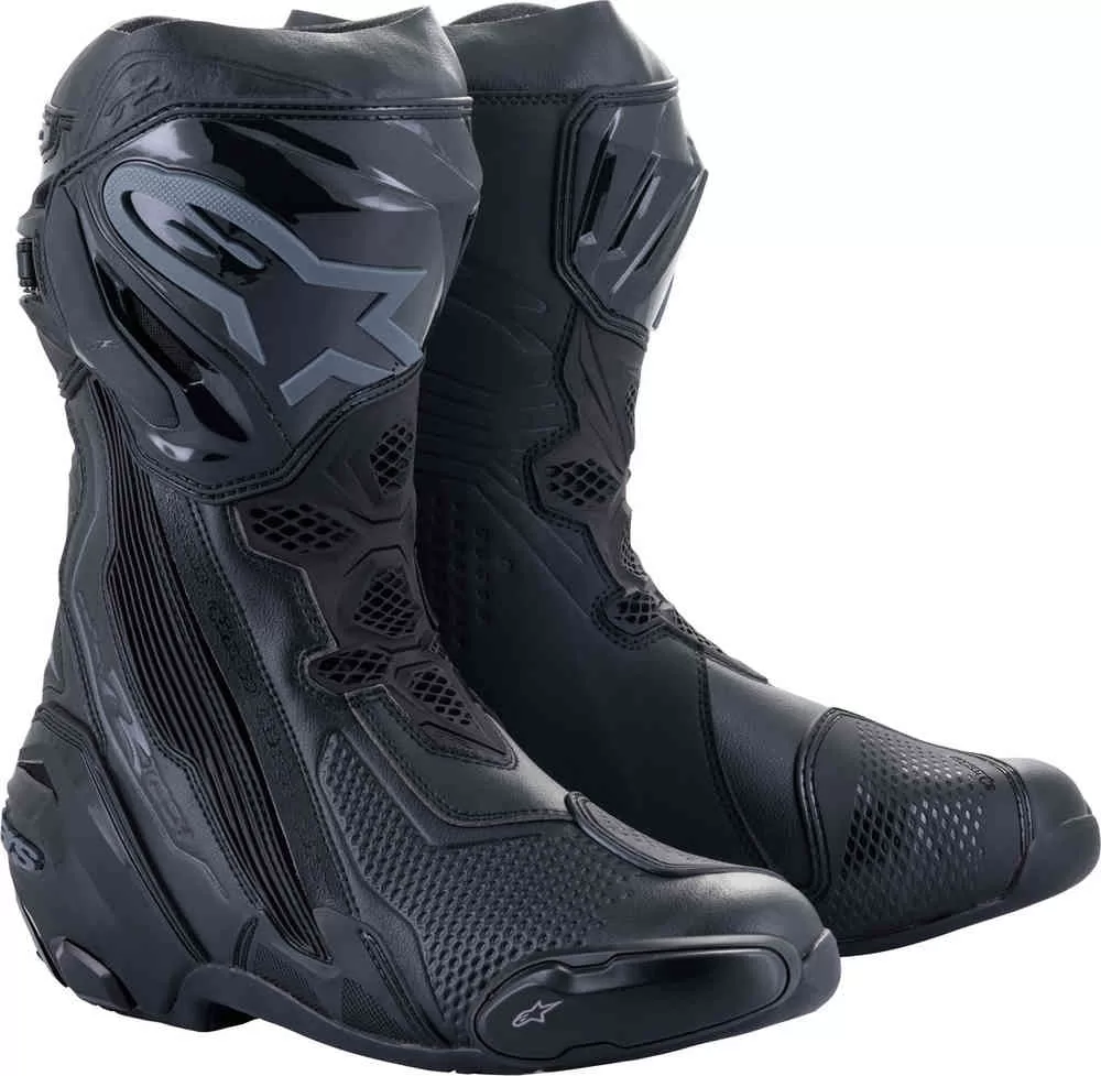 Alpinestars m. motoristični škornji SUPERTECH R Črna/Črna 42