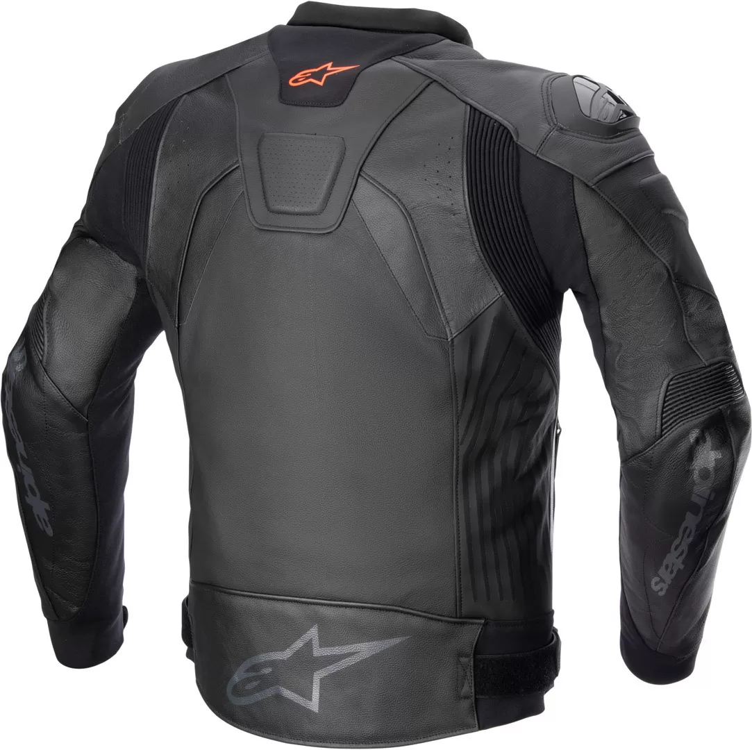 Alpinestars m. usnjena motoristična jakna GP-PLUS R V4 Črna/Črna 56