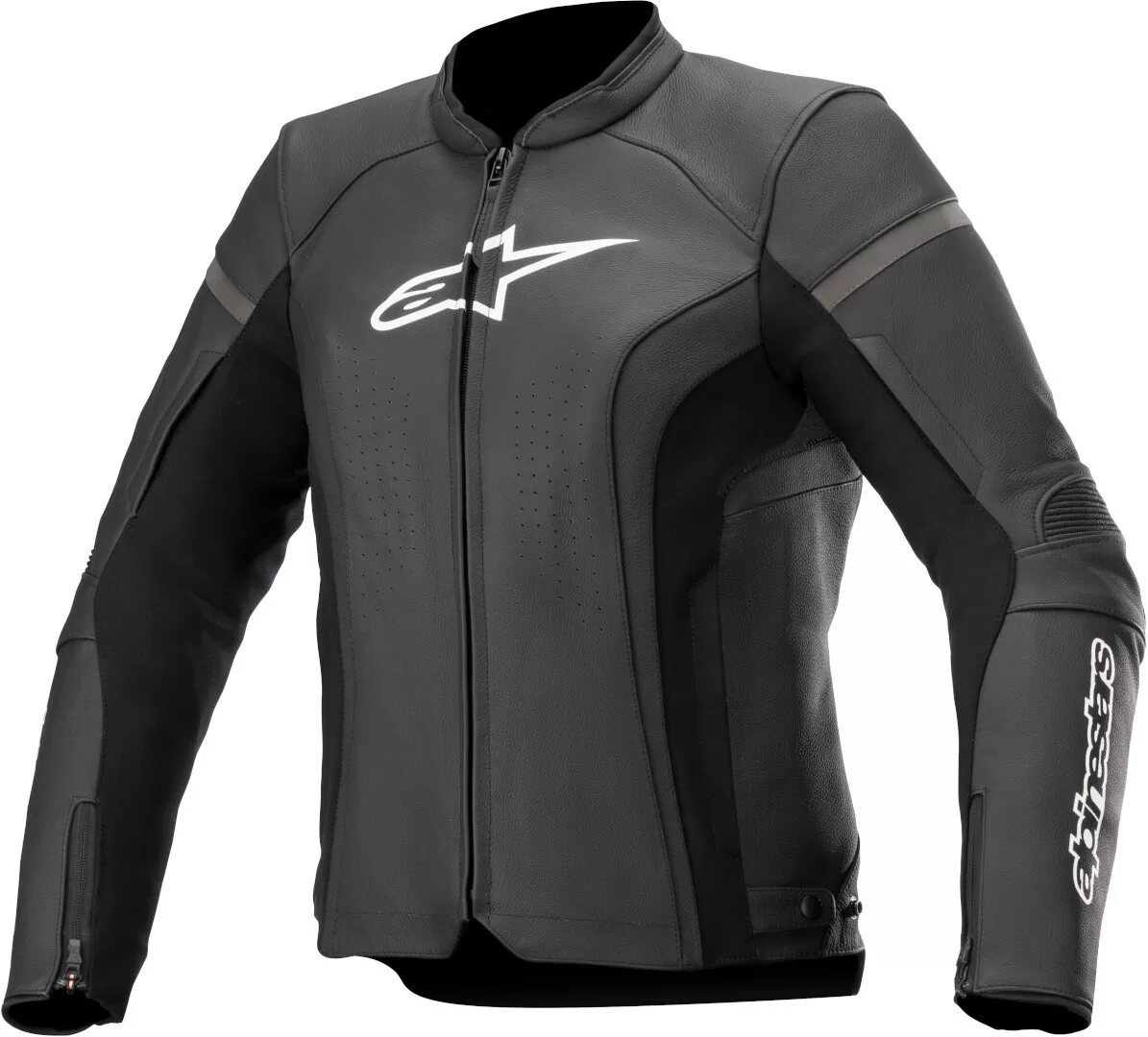 Alpinestars ž. usnjena motoristična jakna KIRA V2 Črna 44
