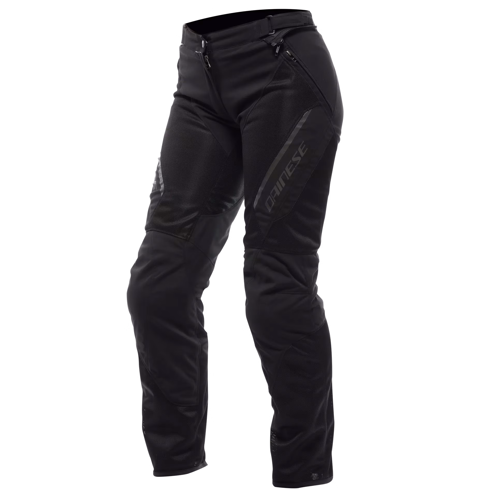 Dainese ž. motoristične hlače DRAKE2 Super Air Tex Črna/Črna 46