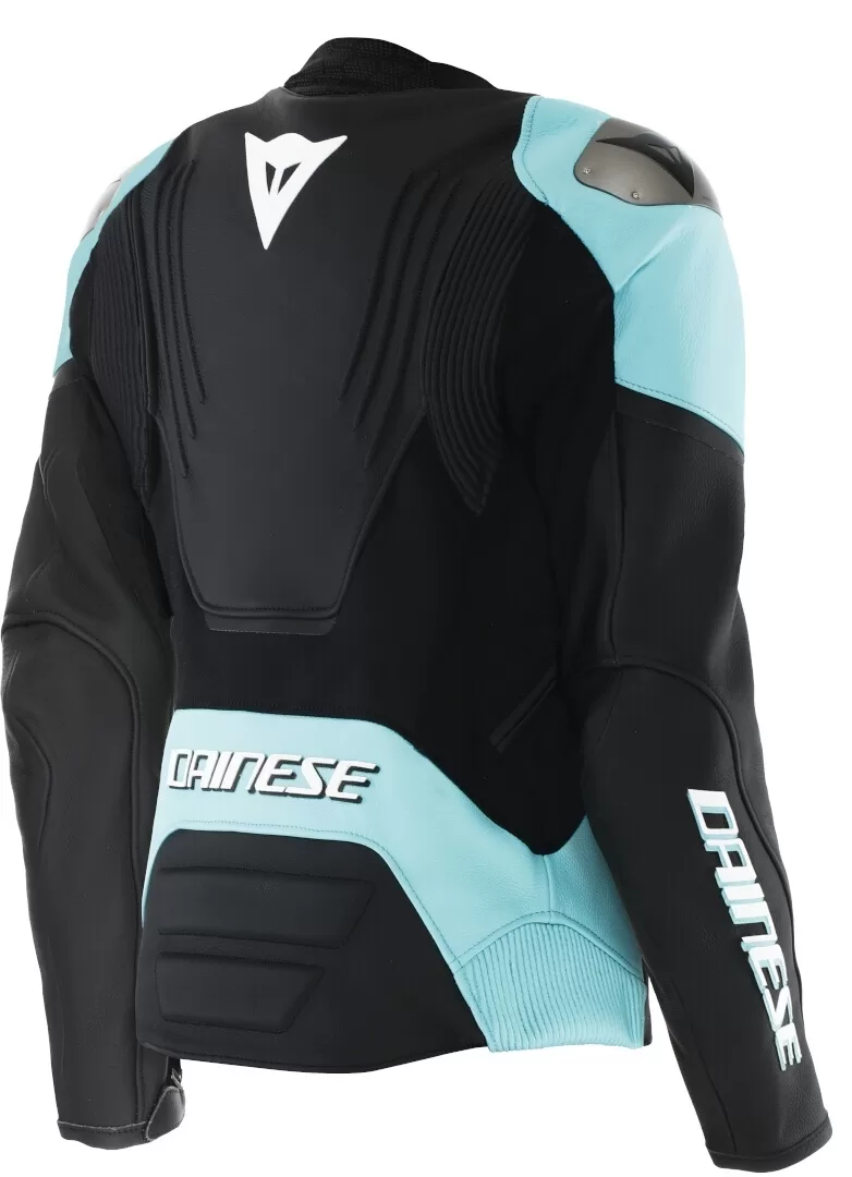 Dainese ž. usnjena motoristična jakna RACING 5 Črna/Modra 50