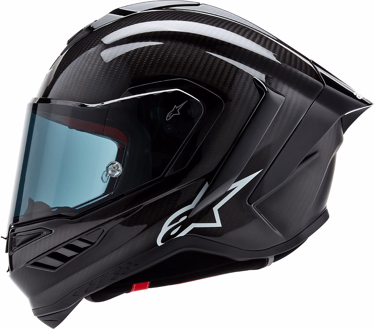 Alpinestars integralna motoristična čelada Supertech R10 SOLID Carbon/Črna S