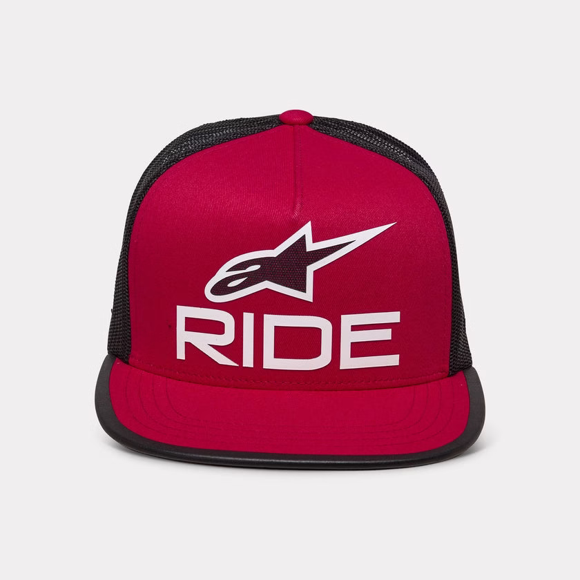 Alpinestars kapa RIDE 4.0 Rdeča/Bela/črna S/M