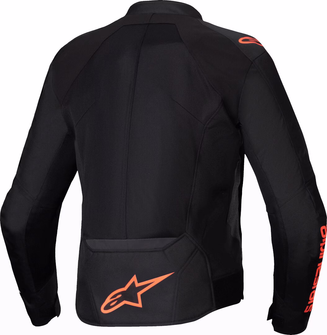 Alpinestars m. motoristična jakna VIPER Air V4 Črna/Rdeča Fluo 4XL