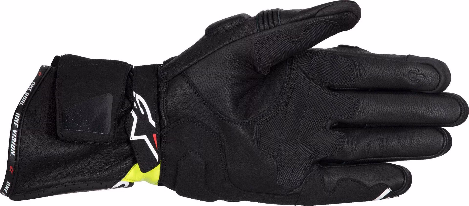 Alpinestars m. motoristične rokavice SP-3 Črna/Rumena Fluo/Bela 3XL