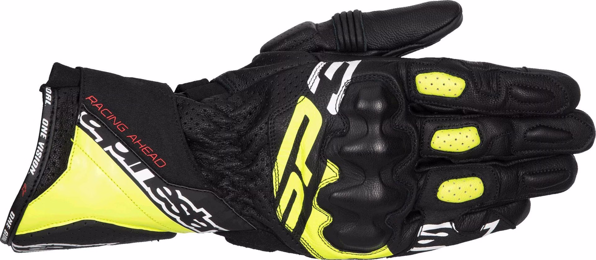 Alpinestars m. motoristične rokavice SP-3 Črna/Rumena Fluo/Bela L
