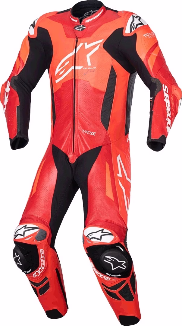 Alpinestars m. motoristični kombinezon GP PLUS SPRINT 1D V4 Rdeča/Rdeča/Bela 50