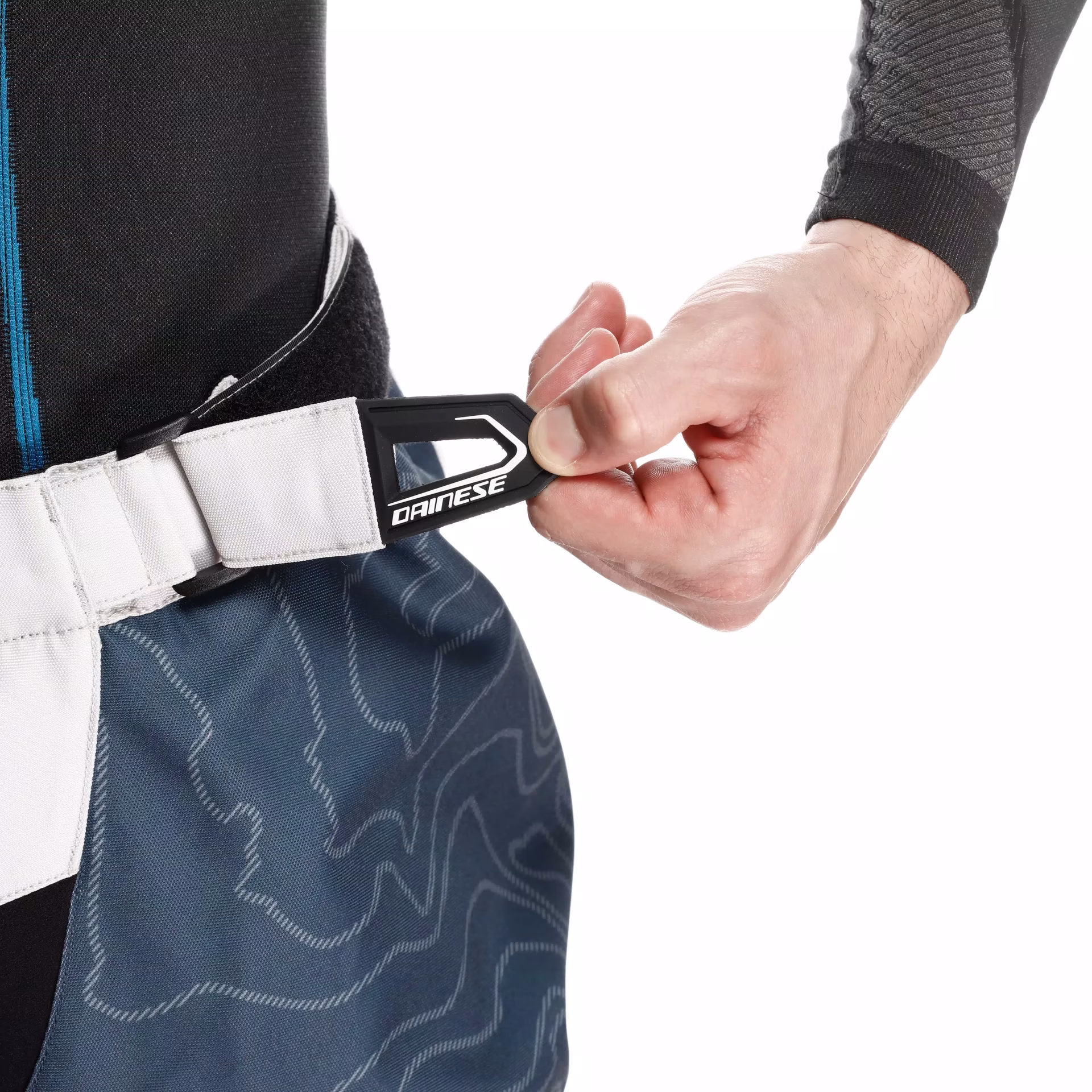 Dainese m. motoristične hlače STERRATO Tex Siva/Modra 52