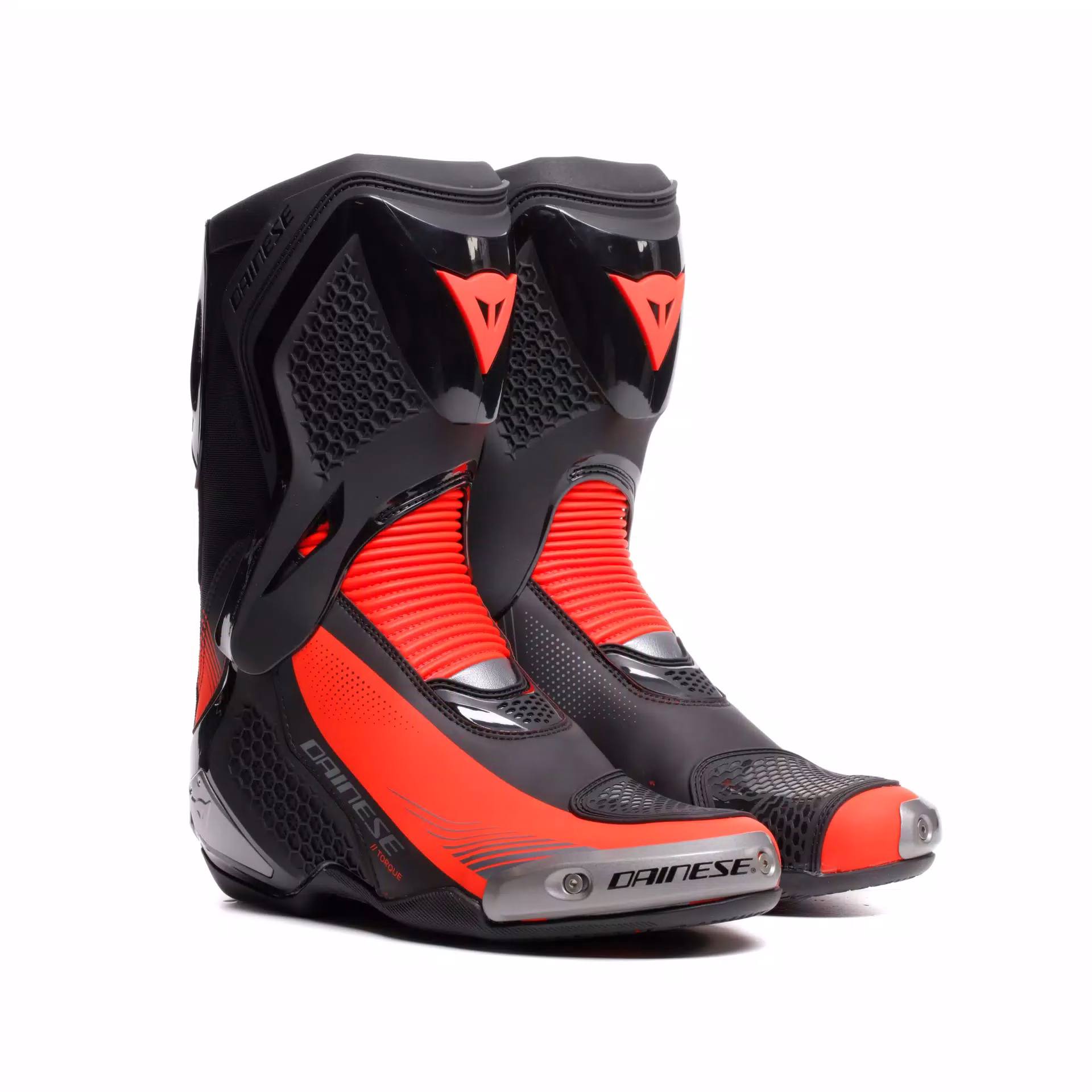 Dainese m. motoristični škornji TORQUE 4 Črna/Rdeča Fluo 40