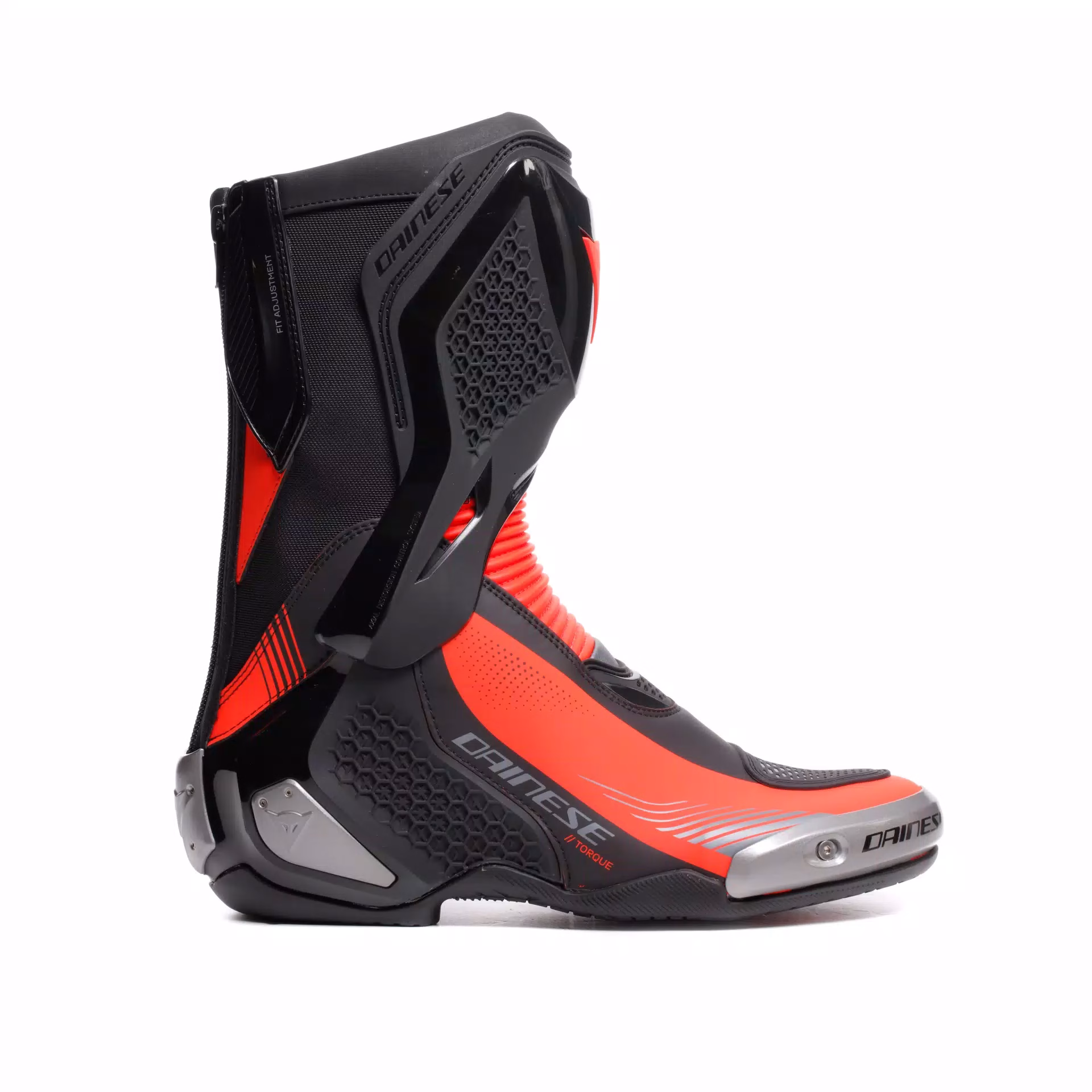 Dainese m. motoristični škornji TORQUE 4 Črna/Rdeča Fluo 40