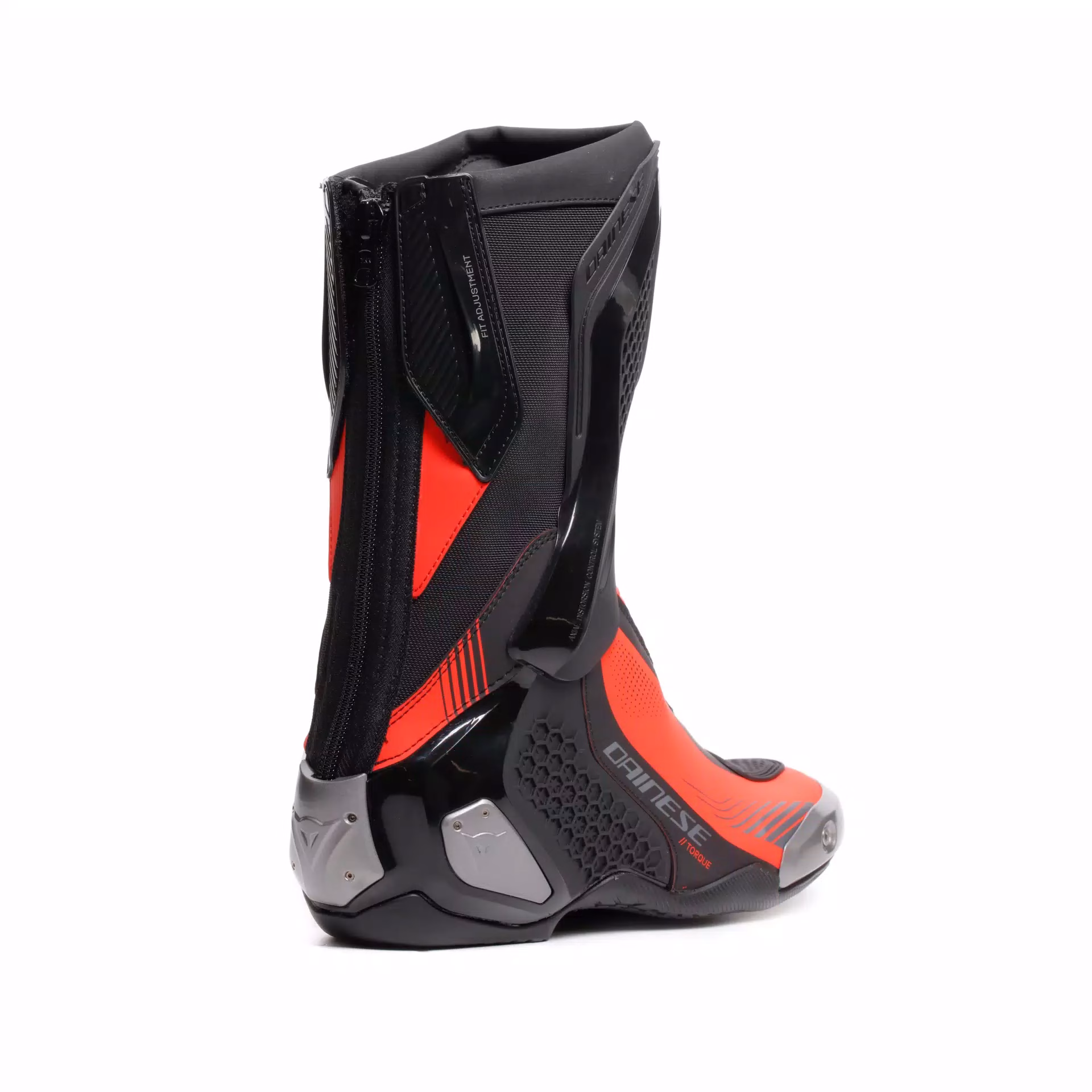 Dainese m. motoristični škornji TORQUE 4 Črna/Rdeča Fluo 47