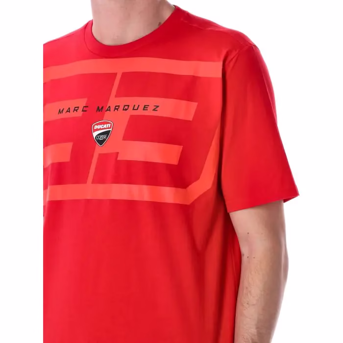 Ducati m. T-shirt CORSE MM93 Rdeča M