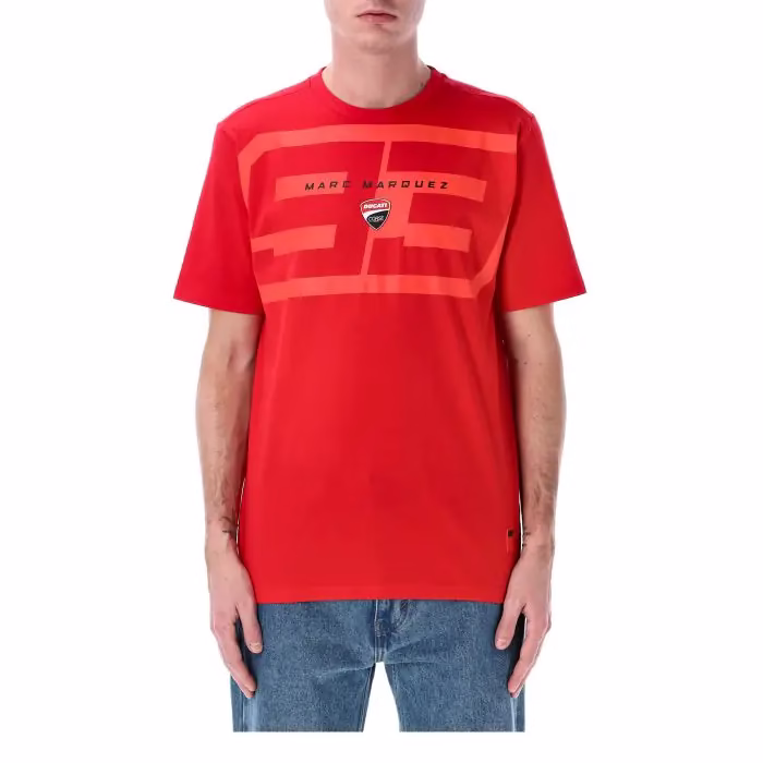 Ducati m. T-shirt CORSE MM93 Rdeča XL
