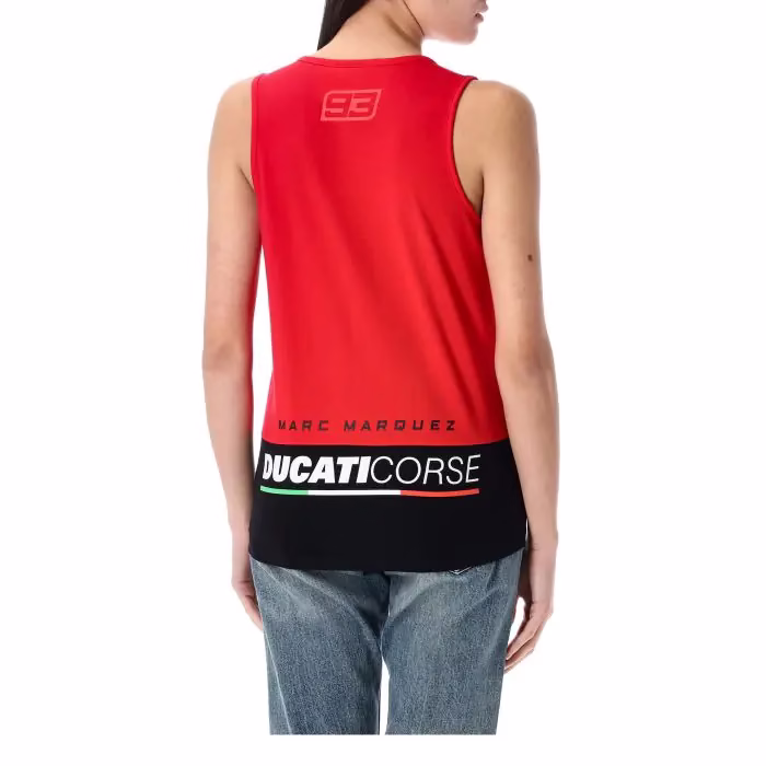 Ducati ž. TANK-top CORSE MM93 Rdeča/Črna L