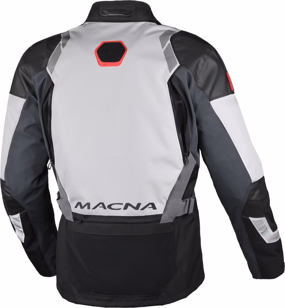 Macna m. motoristična jakna TOUROS Air Temno Siva/Črna 2XL