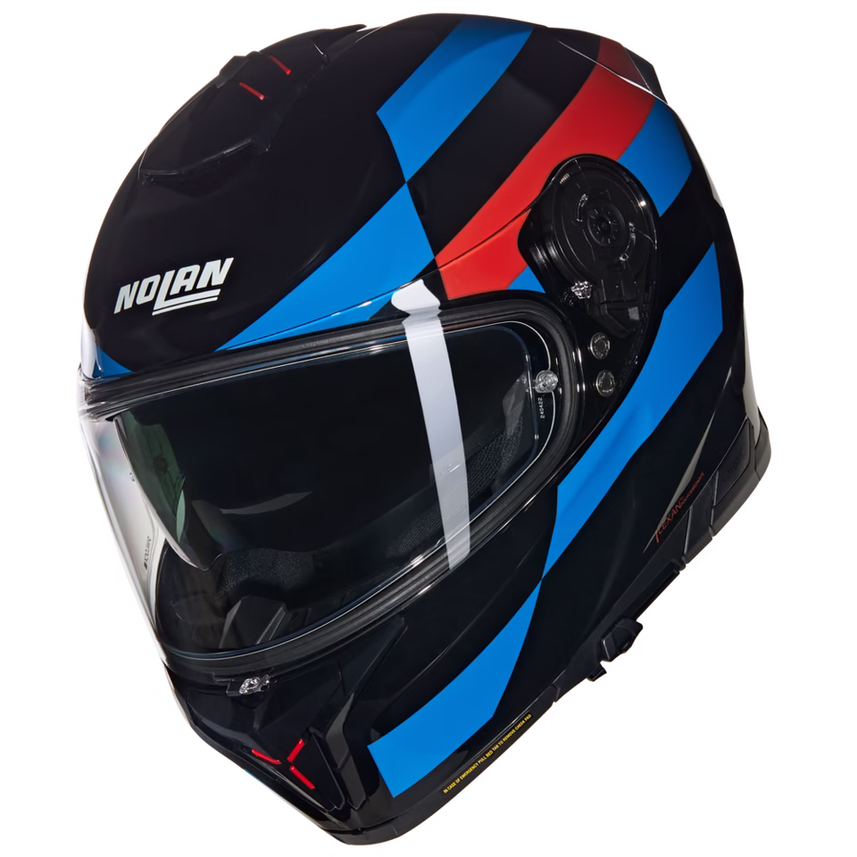 NOLAN integralna motoristična čelada N80-8 Alfiere 347 Črna/Modra/Rdeča L