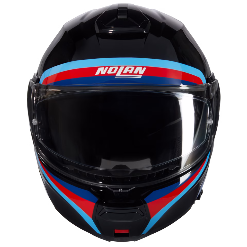 NOLAN preklopna motoristična čelada N100-6 Assoluto 348 Črna/Modra/Rdeča L