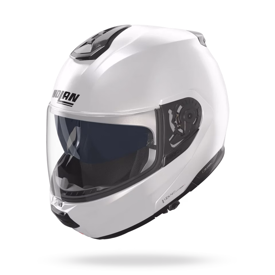 NOLAN preklopna motoristična čelada N100-6 Classico 305 Bela Metal XS