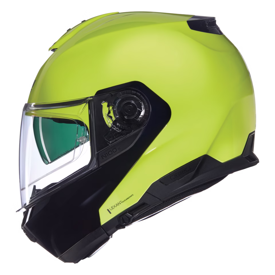 NOLAN preklopna motoristična čelada N100-6 Mivedi 329 Zelena Fluo/Črna M
