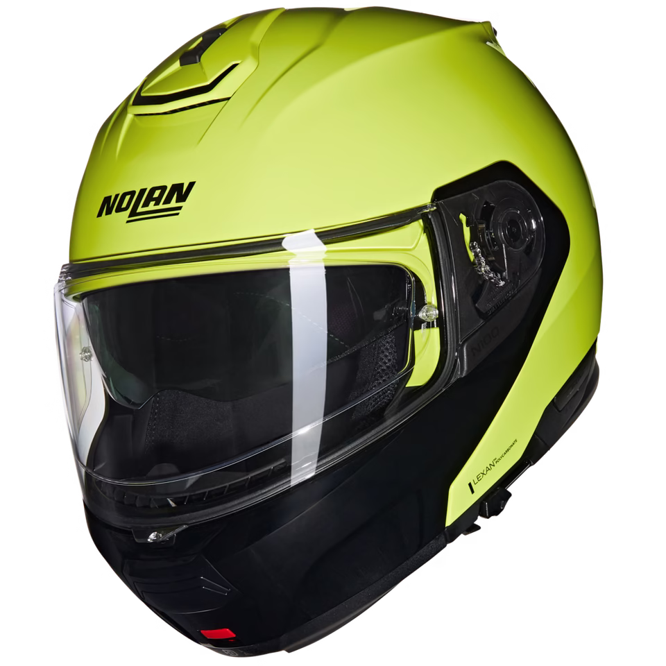 NOLAN preklopna motoristična čelada N100-6 Mivedi 329 Zelena Fluo/Črna M