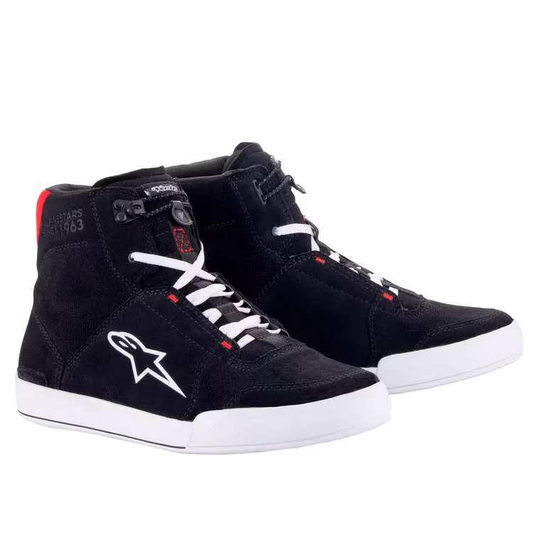 Alpinestars m. motoristični čevlji CHROME Črna/Bela/Rdeča 47