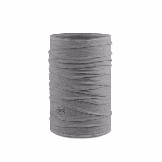 BUFF MERINO LIGHTWEIGHT SOLID LIGHT GREY