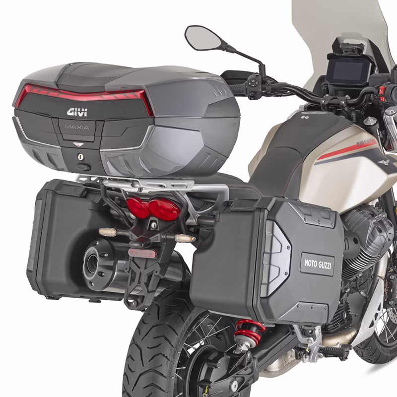 GIVI kovček Maxia 5 V58NNG Temno Siva/Rdeča 58L
