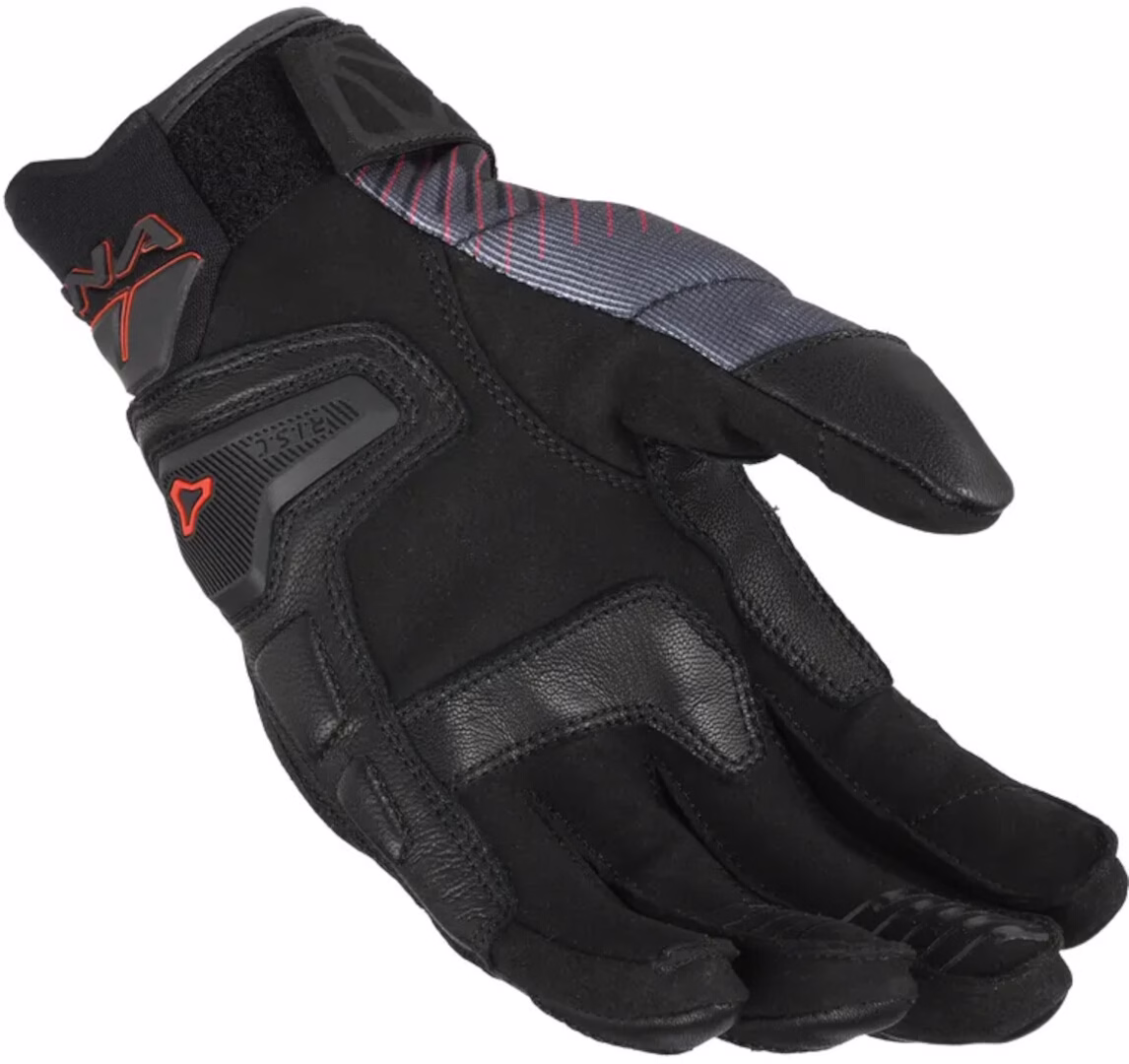 Macna m. motoristične rokavice RIME 2.0 Črna/Rdeča 2XL