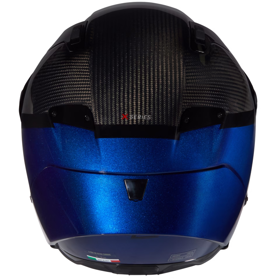 NOLAN integralna motoristična čelada X804 RS Ultra carbon BLOCCO 348 Carbon/Rdeča/Bela/Modra S