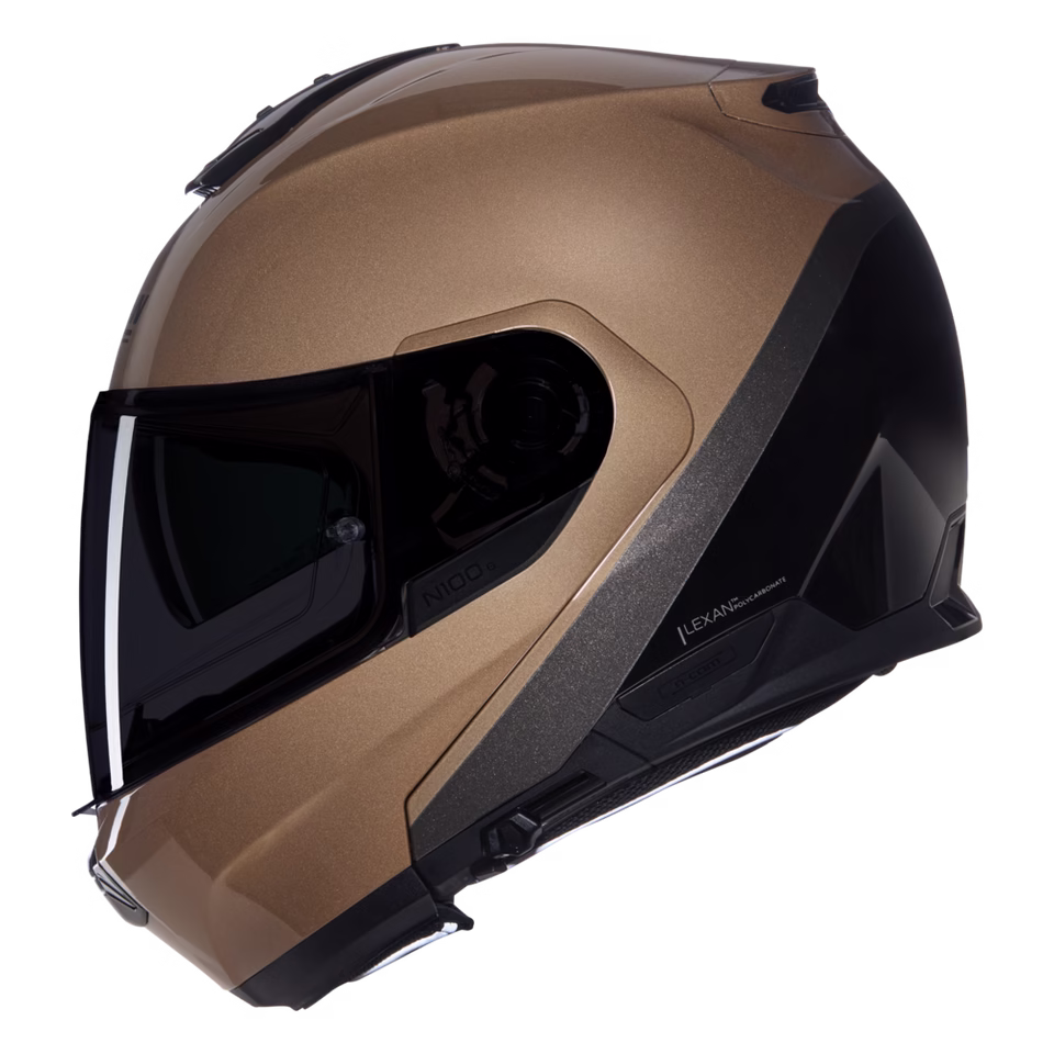 NOLAN preklopna motoristična čelada N100-6 Vernicatura Speciale 342 Beige/Črna L