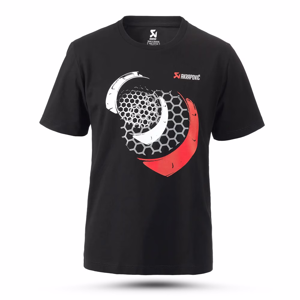 Akrapovič m. T-Shirt Lifestyle Mesh Črna S