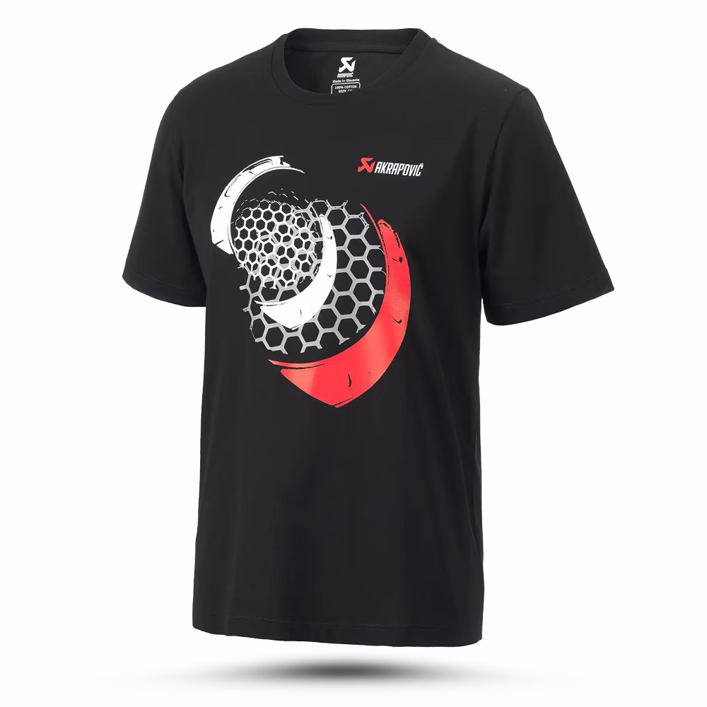 Akrapovič m. T-Shirt Lifestyle Mesh Črna S