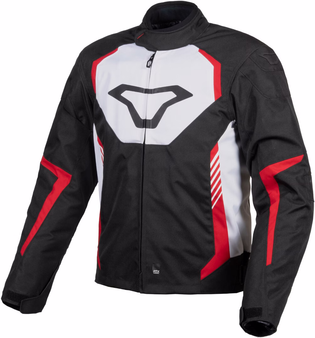Macna m. motoristična jopa TAZAR Črna/Rdeča/Bela 2XL