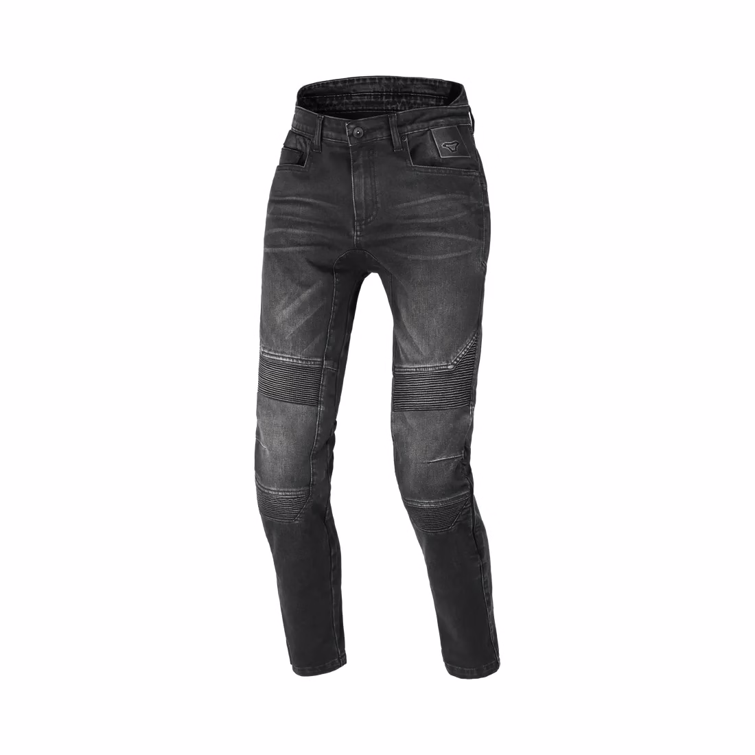 Macna ž. motoristične hlače INDIVIDA 2.0 Jeans - skrajšane Črna 34
