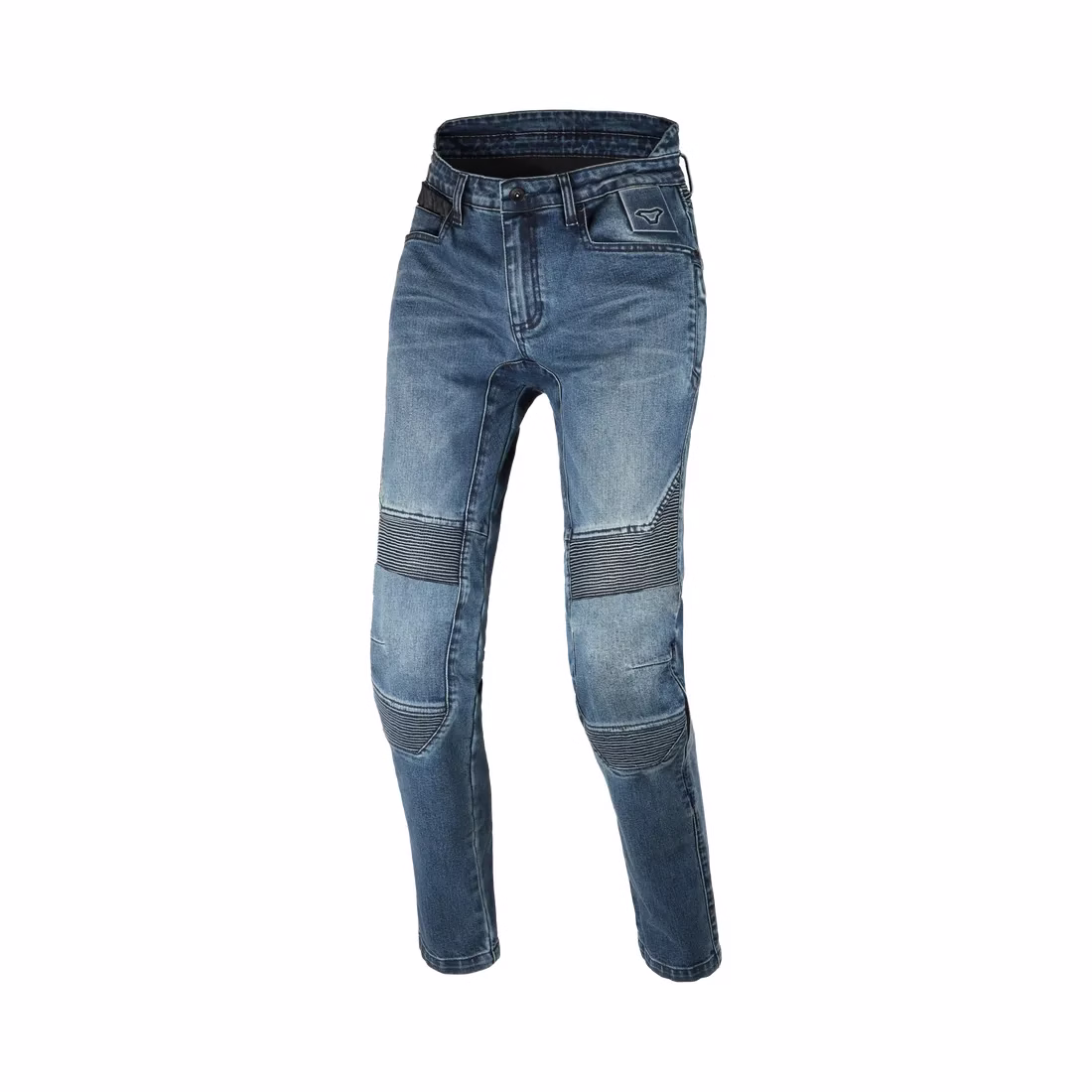 Macna ž. motoristične hlače INDIVIDA 2.0 Jeans - skrajšane Modra 26