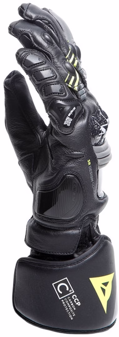Dainese m. motoristične rokavice DRUID 4 Črna/Siva/Rumena XL