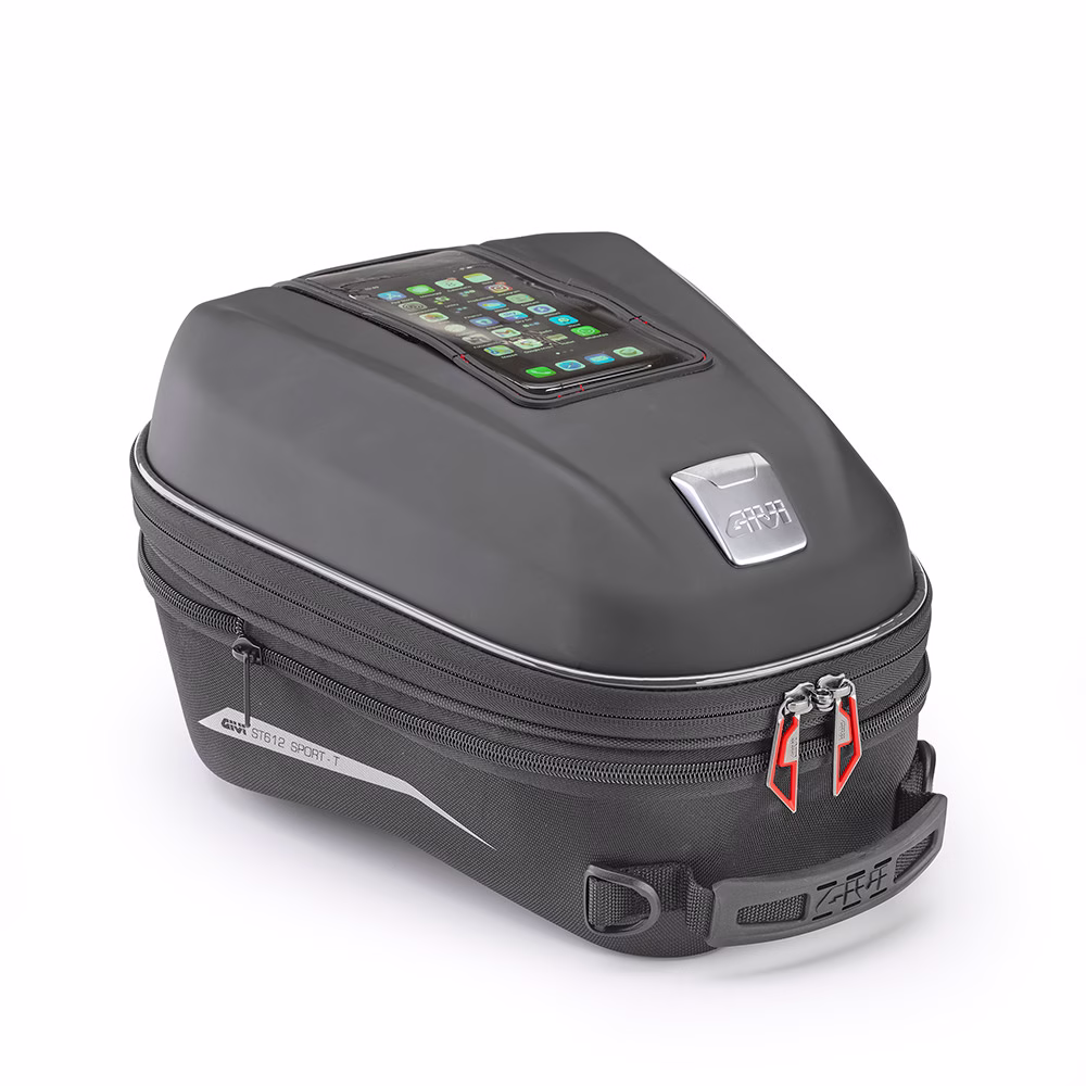 GIVI TANK torba SPORT-T 12/15L expandable TANKlock Črna 12-15L