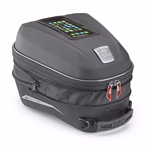 GIVI TANK torba SPORT-T 12/15L expandable TANKlock Črna 12-15L
